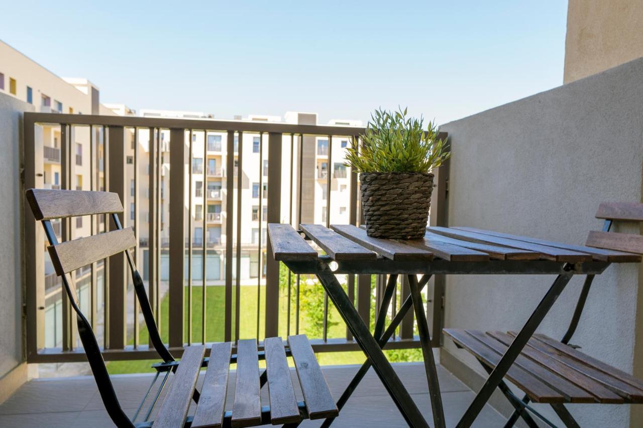 ポボア・デ・バルジンApartamento Oceanus Parkアパートメント エクステリア 写真